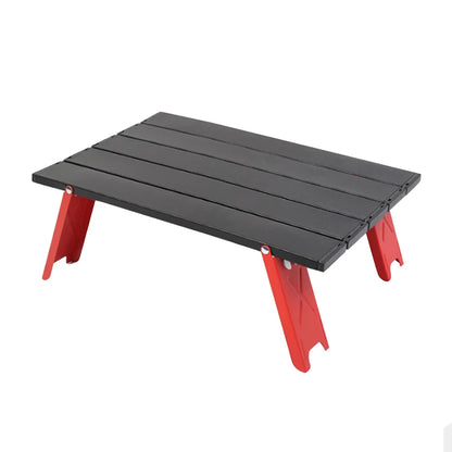 Ultralekki, składany stolik campingowy z aluminium