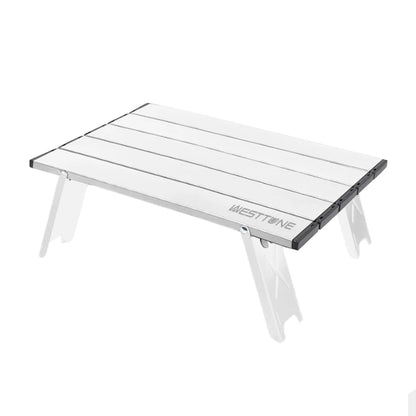 Ultralekki, składany stolik campingowy z aluminium