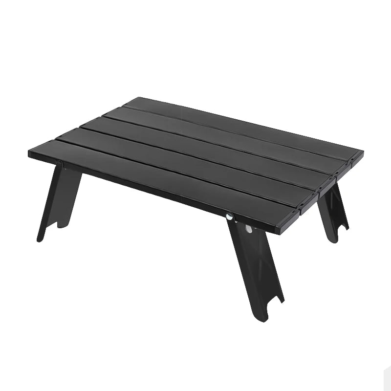 Ultralekki, składany stolik campingowy z aluminium