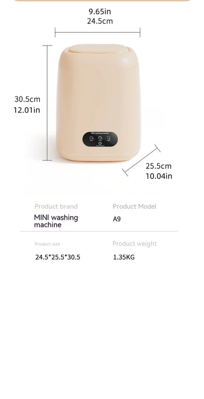 Mini pralka automatyczna z wirówką